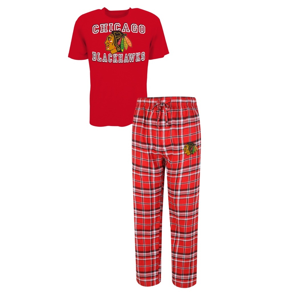 Chicago Blackhawks Tiebreaker Men’s pant and top set